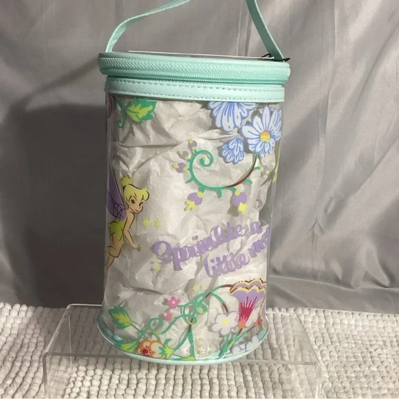 Vera Bradley Disney 100 Tinkerbell Zippered Lotion Cosmetic Case Bag RARE NEW - Picture 10 of 10